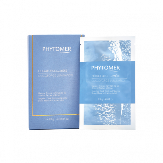 Vitamin B3 Tissue Mask for Spots and Wrinkles | Oligoforce Lumière