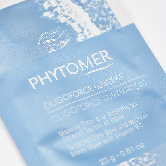 Vitamin B3 Tissue Mask for Spots and Wrinkles | Oligoforce Lumière